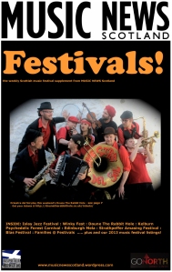 Click to read our latest FESTIVALS! supplement - this Issuu version is also suitable for iPad/iPhone