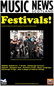 click to read our latest FESTIVALS! edition