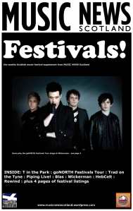 click to read our latest FESTIVALS! supplement